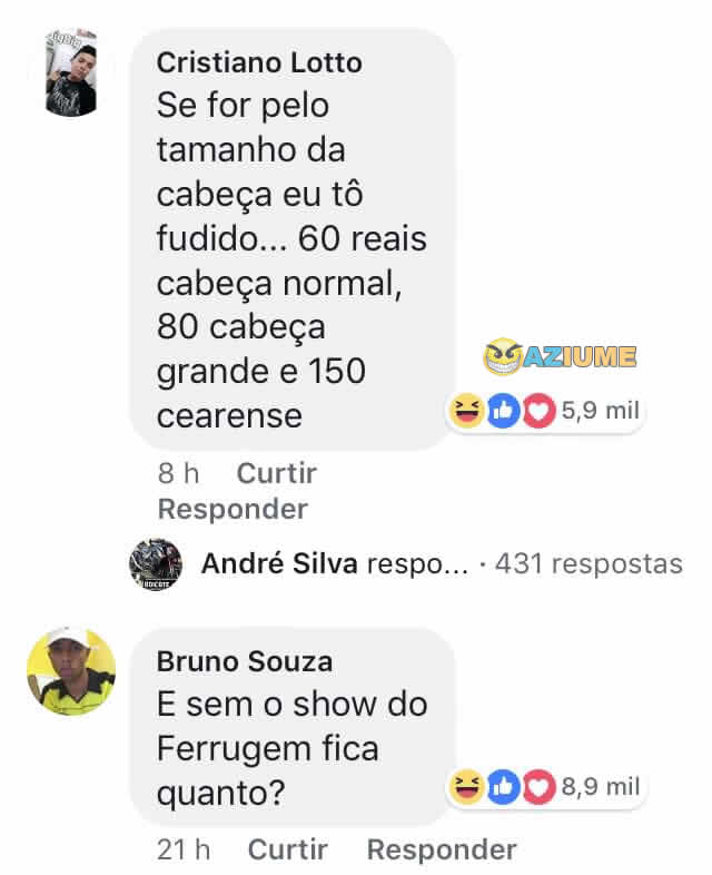 Os comentários são os melhores