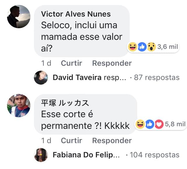 Os comentários são os melhores