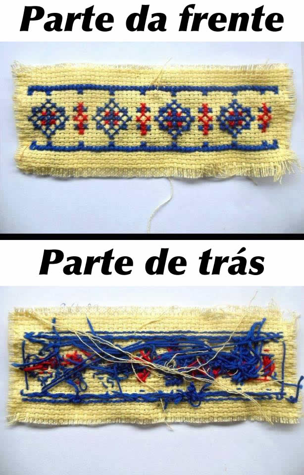 A diferença entre Frente e Trás