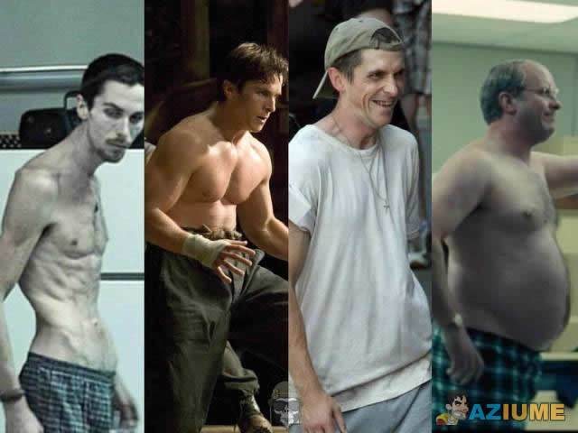 Evolução de Christian Bale Evolução de Christian Bale