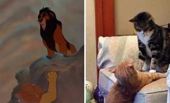 Vaza uma cena do novo Rei leão