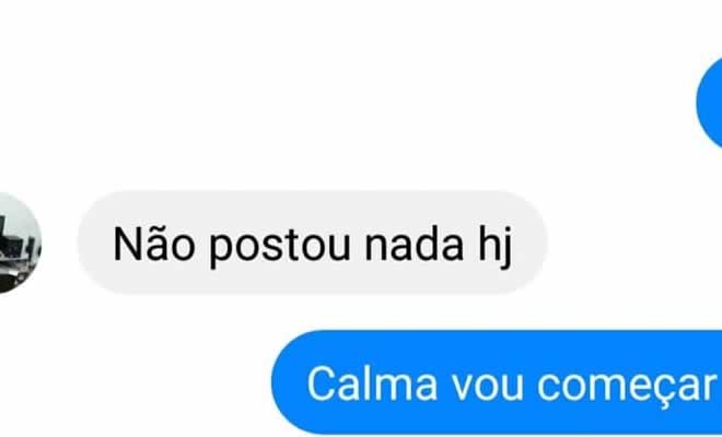 Aquela preocupação com a amiga