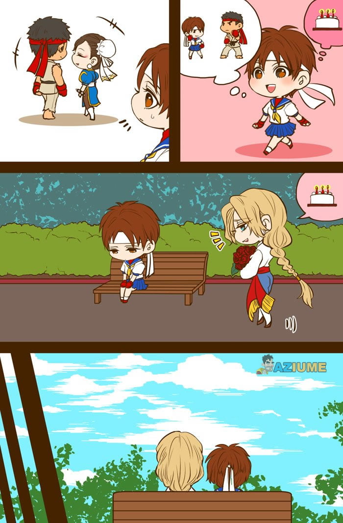 Ryu e Sakura uma história de amor