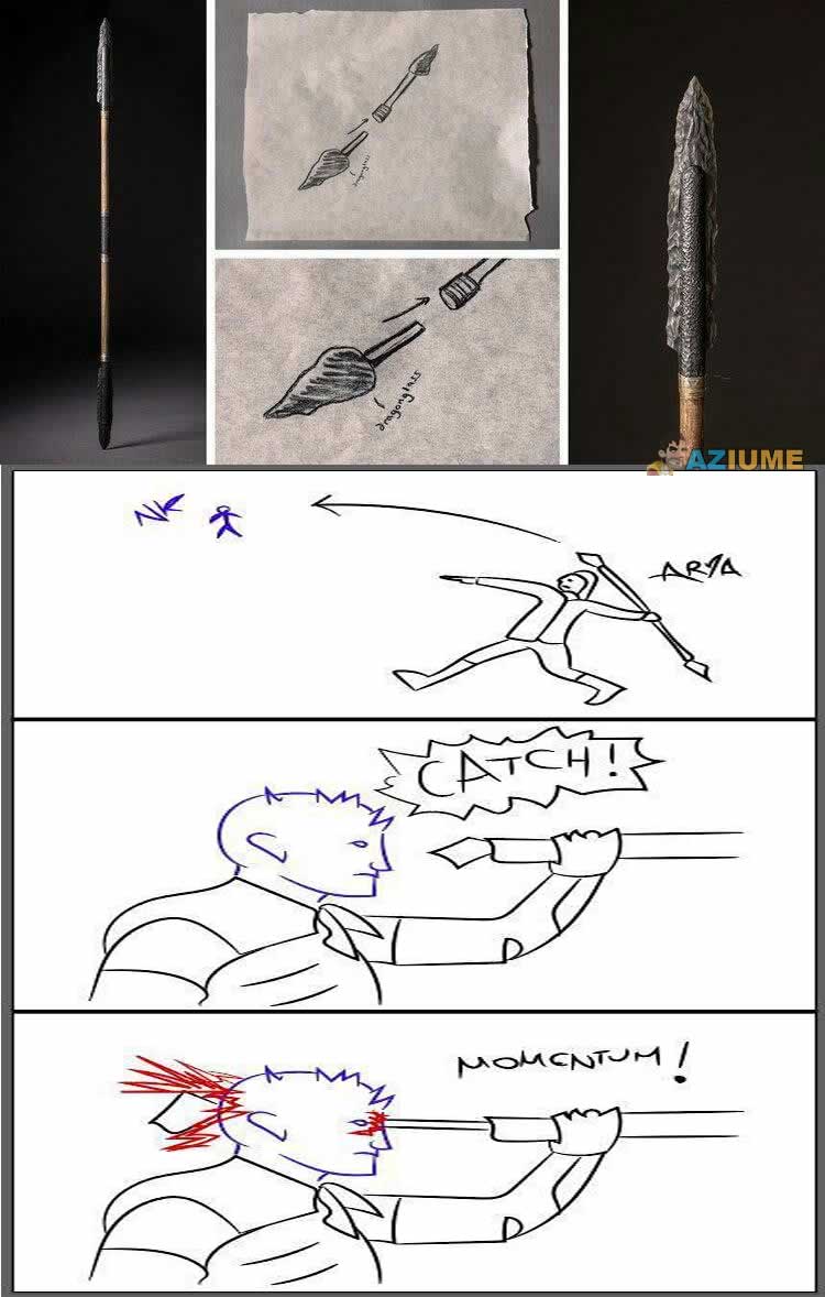 Explicando a ARMA SECRETA da Arya