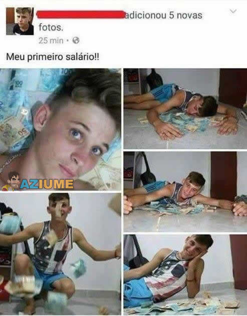 Meu primeiro salario