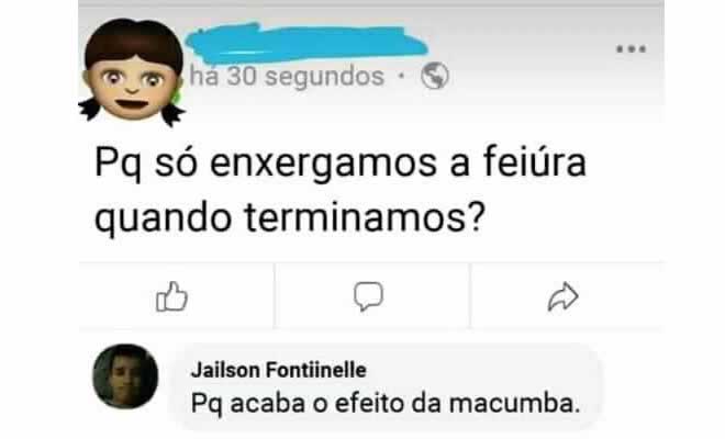Por que só enxergamos a feiúra quando terminamos?