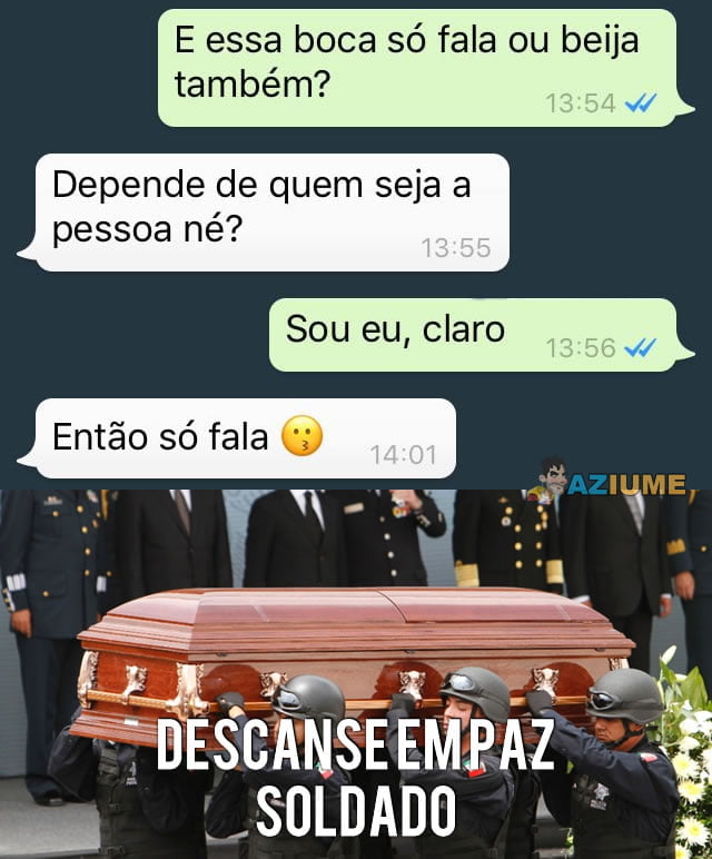 Descanse em paz soldado