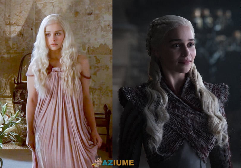 Evolução dos personagens de Game of Thrones