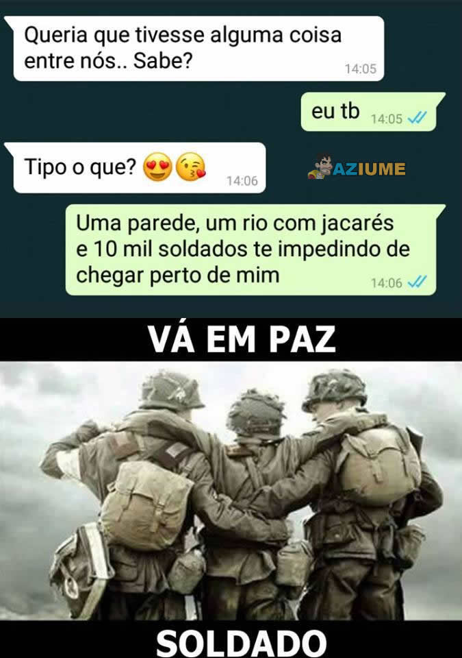 Vá em paz soldado Vá em paz soldado