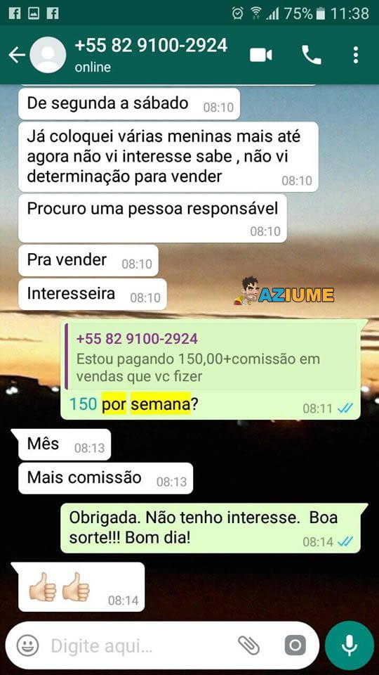Aquela vaga de emprego