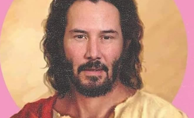 A internet está indo longe de mais com o Keanu Reeves A internet está indo longe de mais com o Keanu Reeves