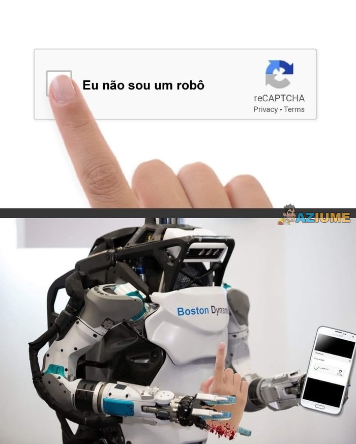 Você é um robô?