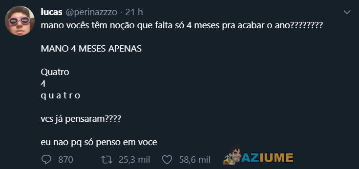 A cantada que virou uma profunda reflexão sobre a vida