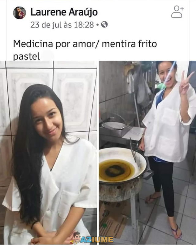 A aluna de medicina que a gente respeita
