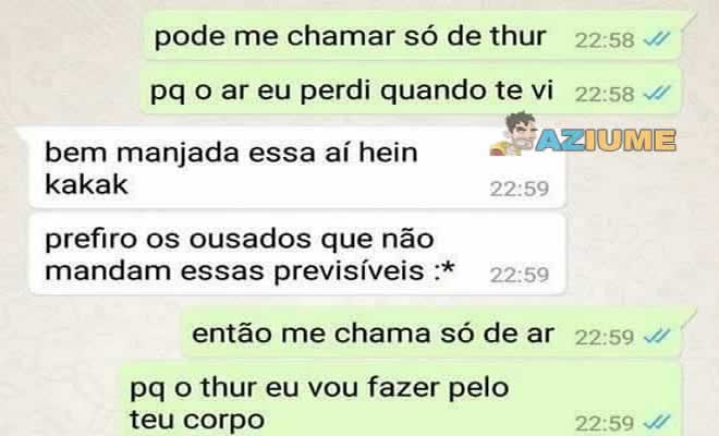 Gosto de cantada ousada Gosto de cantada ousada