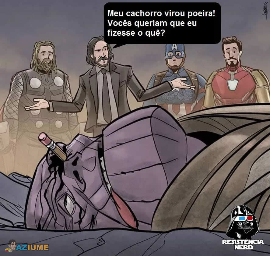 Thanos versus John Wick