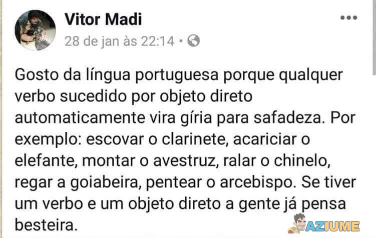 Por isso que gosto da língua portuguesa Por isso que gosto da língua portuguesa