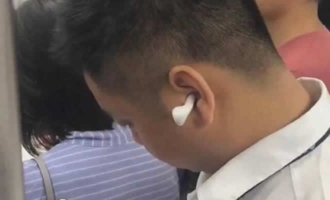 Novo método de usar fone