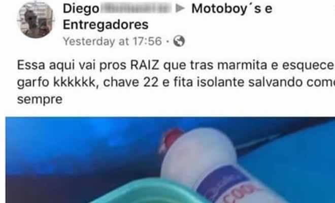 Para você que é raiz da marmita Para você que é raiz da marmita