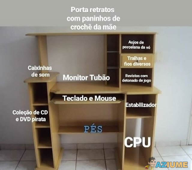 Certamente você já teve/tem um setup assim Certamente você já teve/tem um setup assim