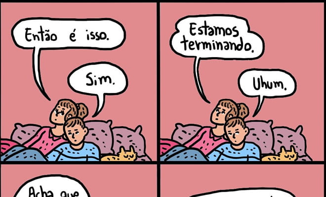 Esta é a tirinha mais triste que você vai ler hoje Esta é a tirinha mais triste que você vai ler hoje