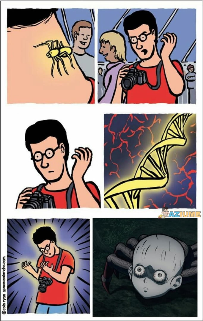 Em um mundo paralelo do Homem aranha