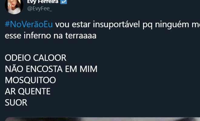 Quem é você no verão?