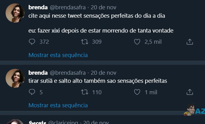 Quais são as melhores sensações do dia a dia? Quais são as melhores sensações do dia a dia?