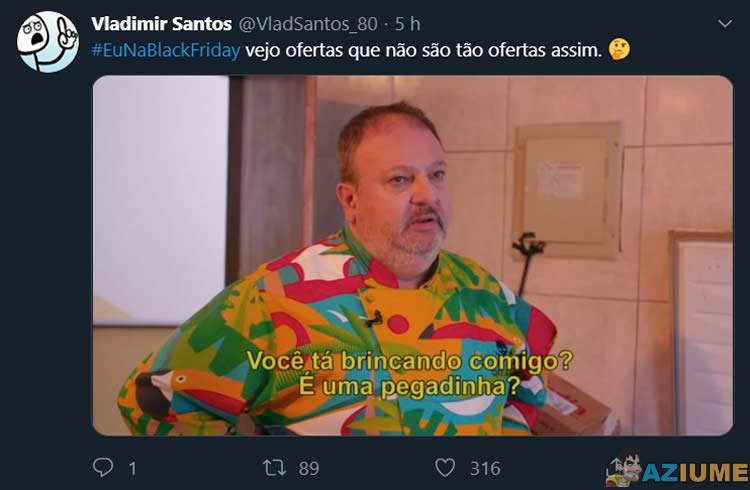 Somos todos Julius! Veja os memes desta Black Friday