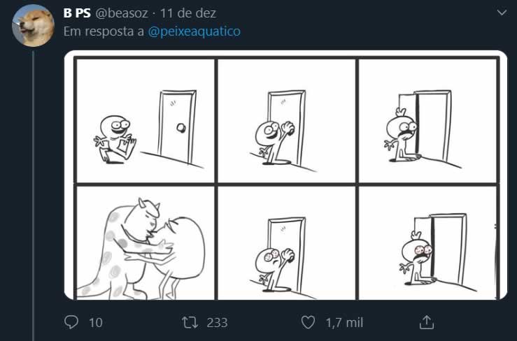 Como você continuaria esta tirinha?