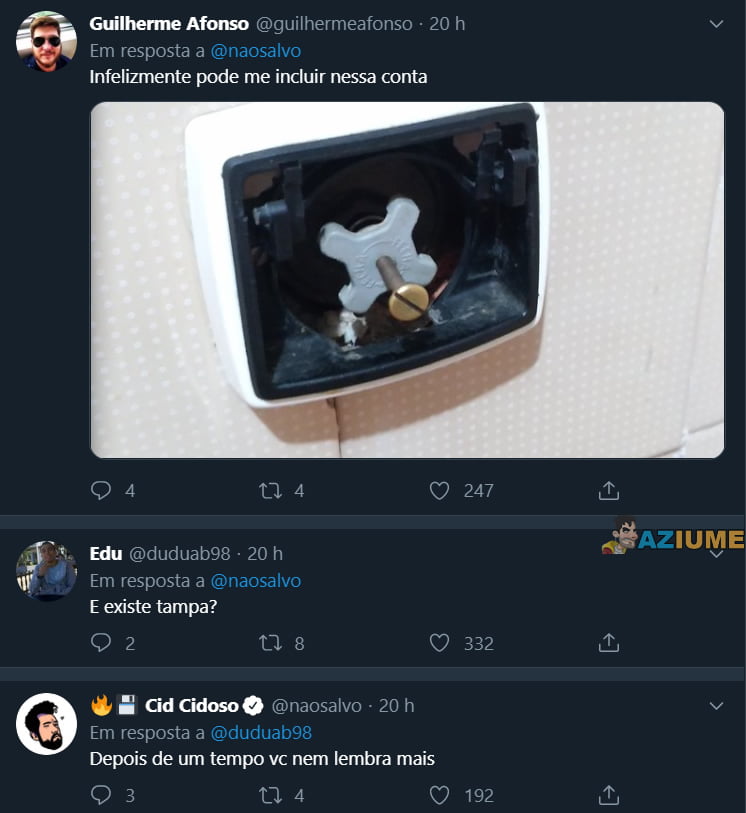 A descarga sem tampa representa o Brasil mais do que futebol e samba A descarga sem tampa representa o Brasil mais do que futebol e samba