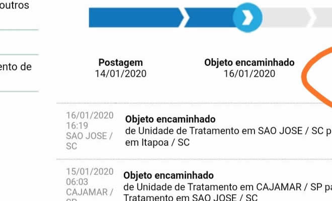 Correios tão ágil que vou precisar voltar no tempo pra buscar minha encomenda
