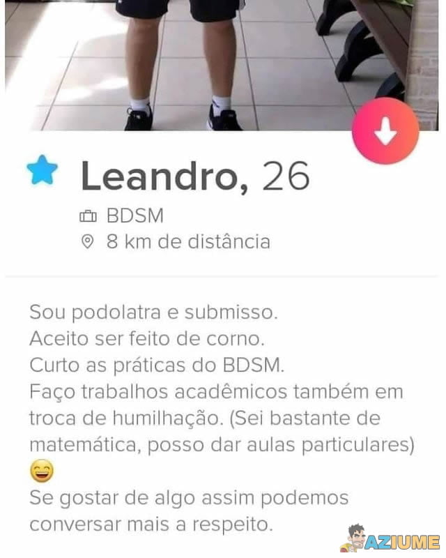 Faço trabalhos em troca de humilhação