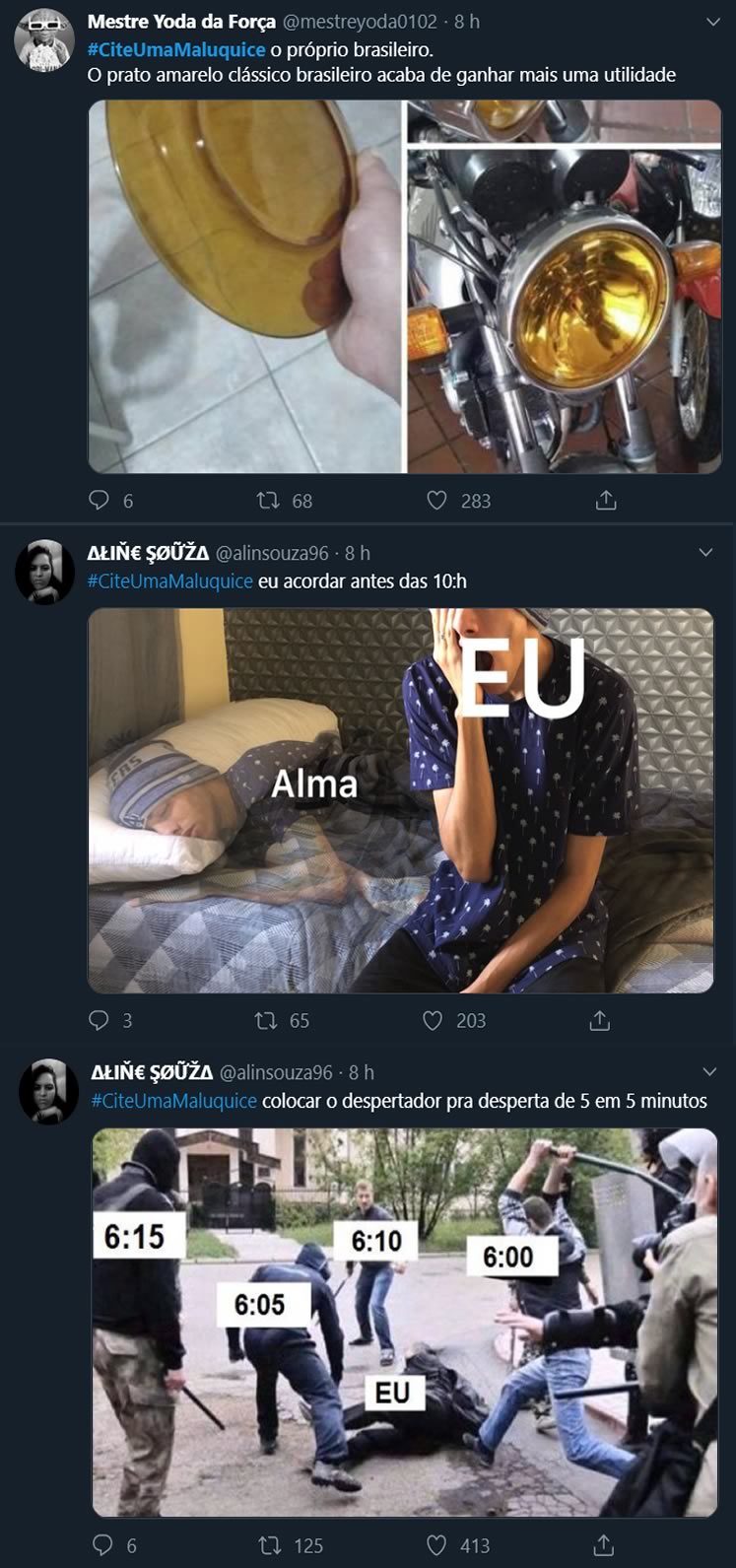 A galera começou o dia confessando suas maluquices!