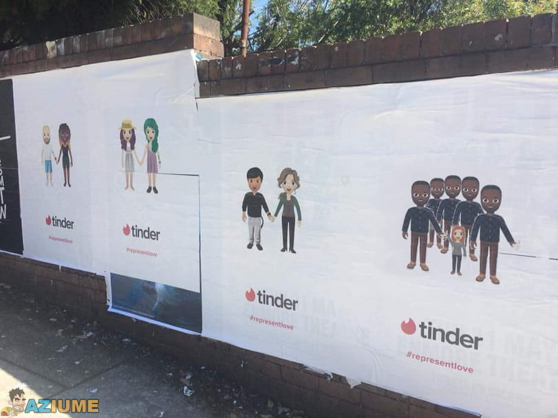 Incrível marketing do app Tinder