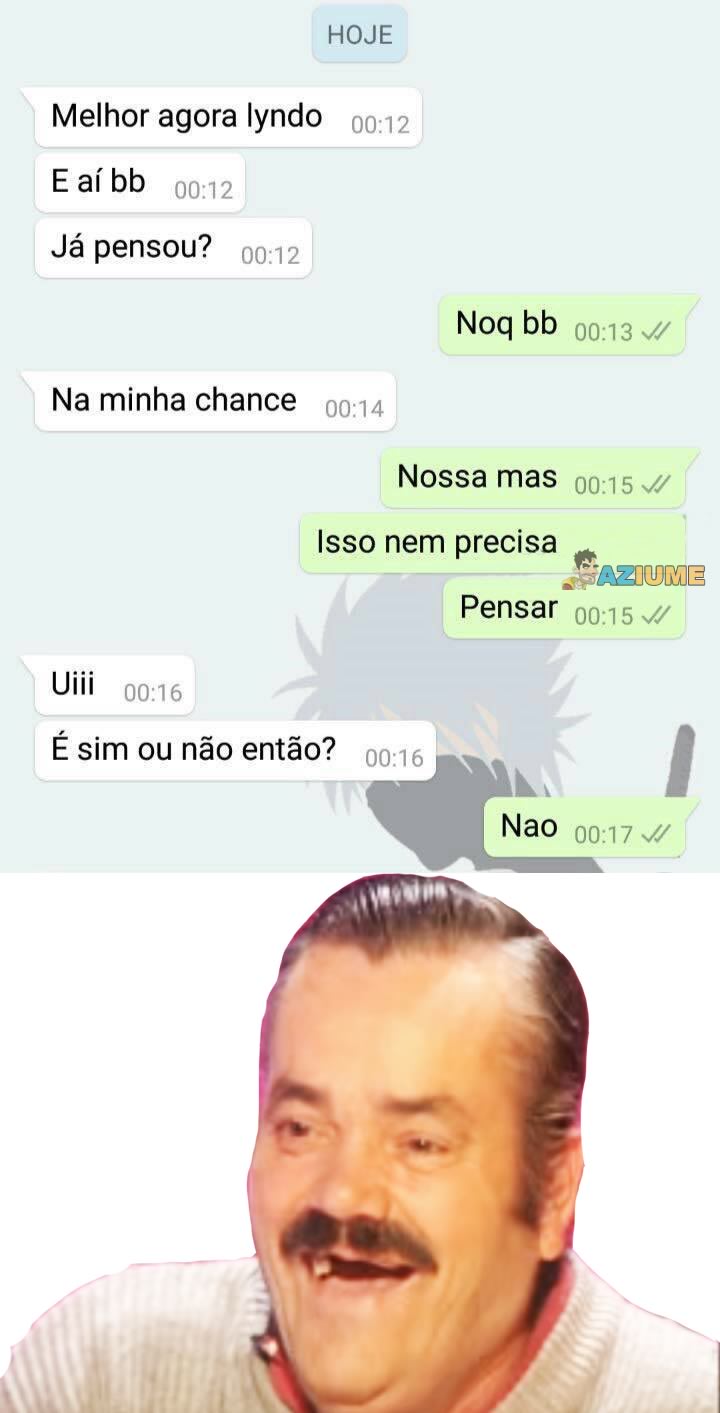 Nem preciso pensar