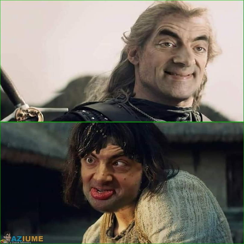 O bruxo versão Mr. Bean