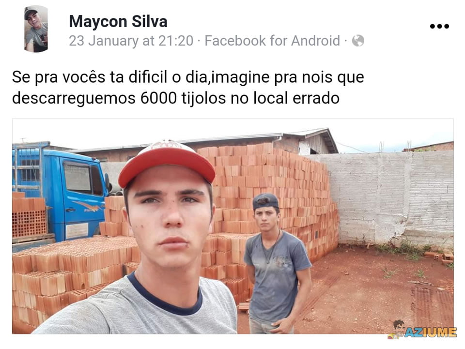 Se para você seu dia ta difícil imagina para eles
