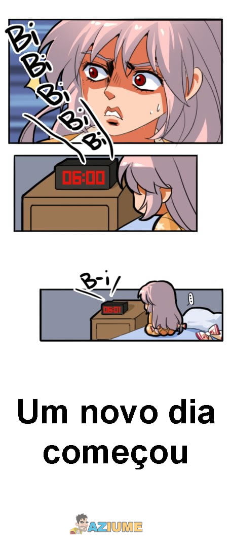Um novo dia começou