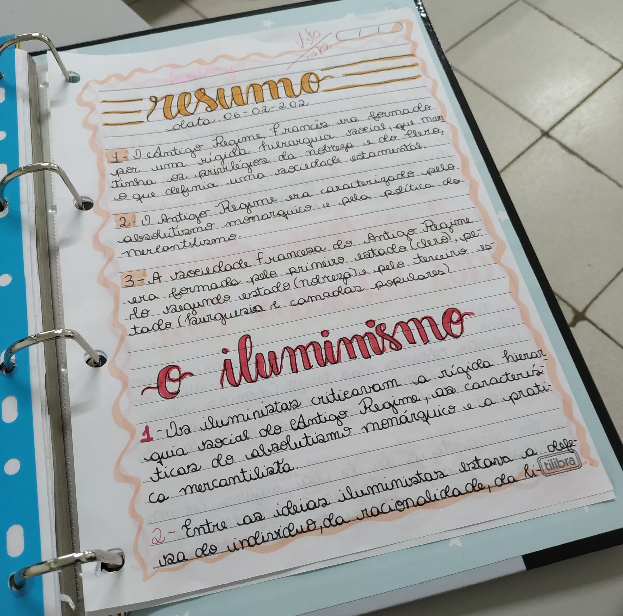 Quando o aluno pede 'mais tempo para copiar o quadro'