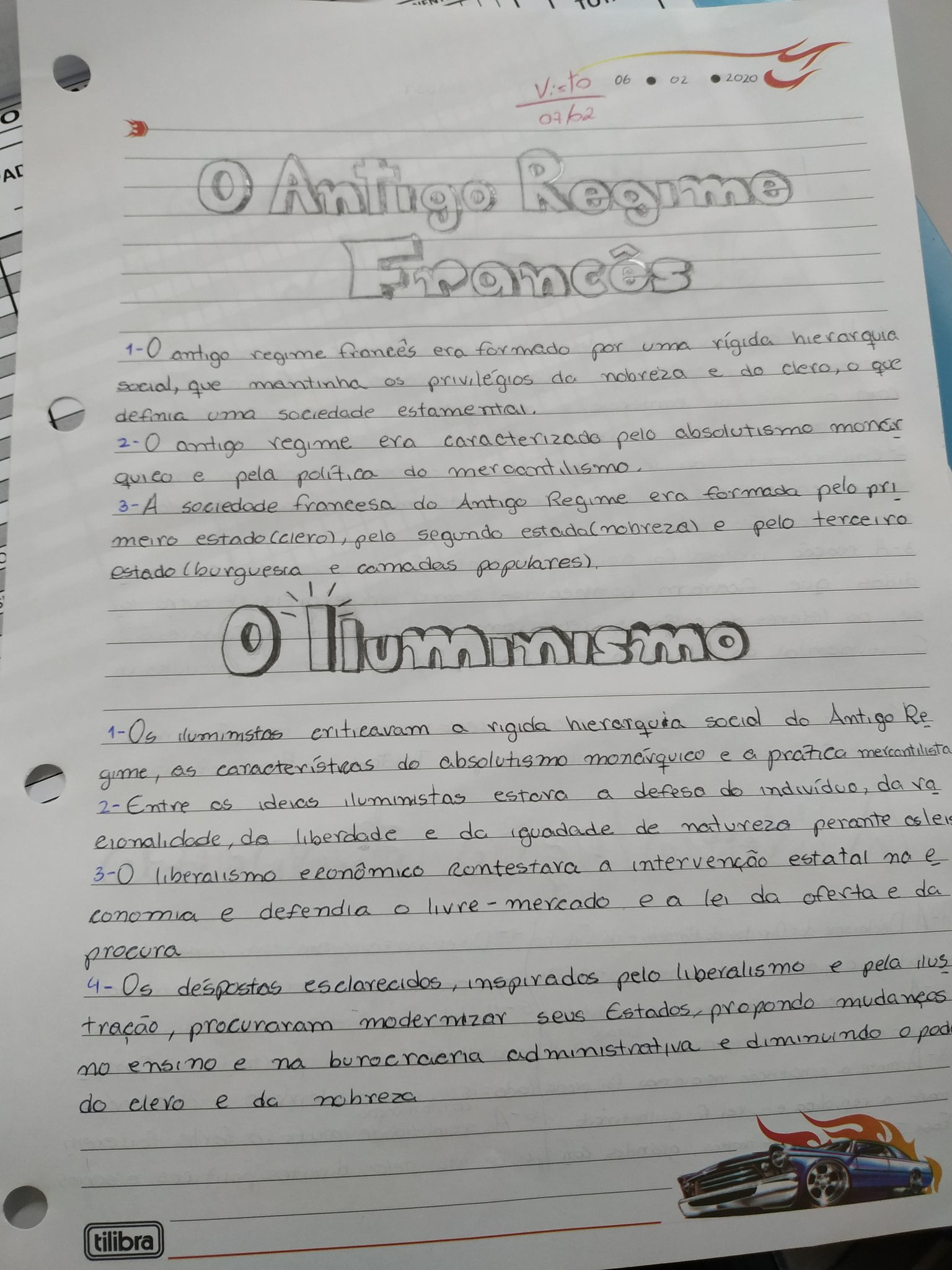 Quando o aluno pede 'mais tempo para copiar o quadro'