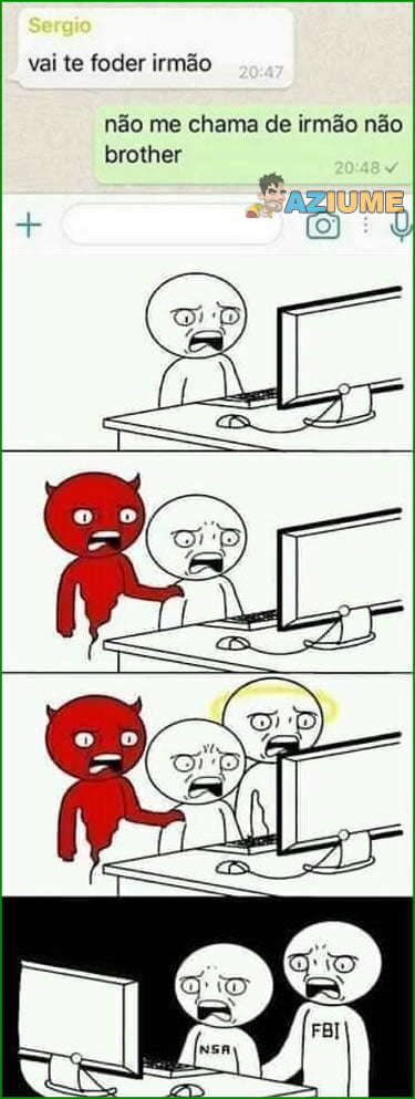 Aquela conversa entre irmãos