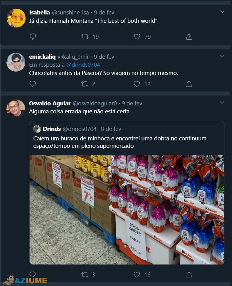 Chocotone e ovo de Páscoa juntos no mercado em pleno fevereiro? Chocotone e ovo de Páscoa juntos no mercado em pleno fevereiro?