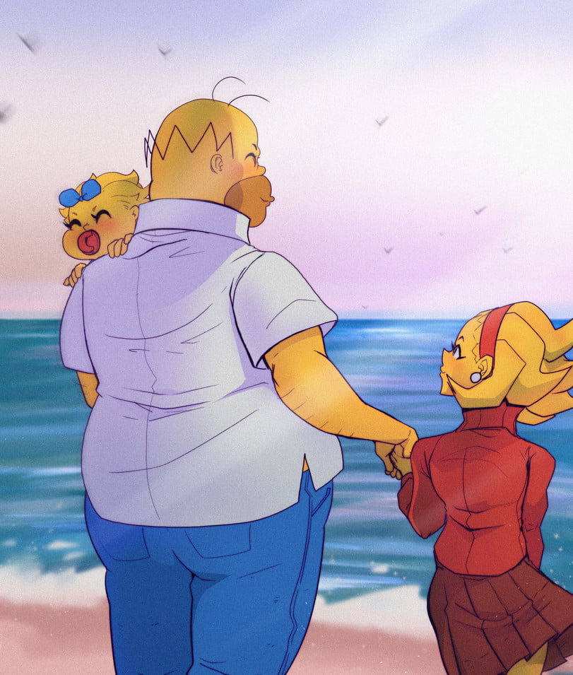 A incrível arte de Ashish Rana dos Simpsons