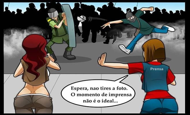 Vai vendo, essa é a imprensa no Brasil Vai vendo, essa é a imprensa no Brasil