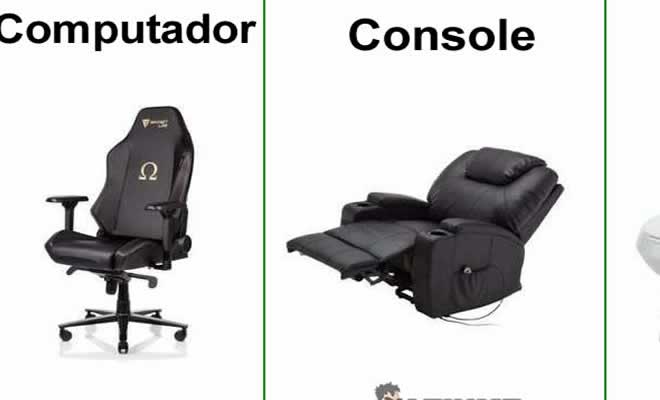 Cadeira dos jogadores