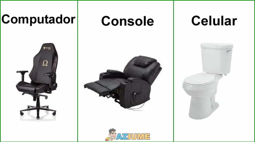 Cadeira dos jogadores