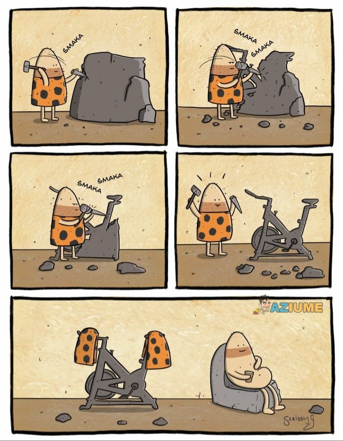 Enquanto isso no tempo das cavernas