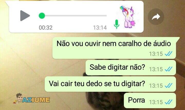 Quando você se revolta com seu amigo