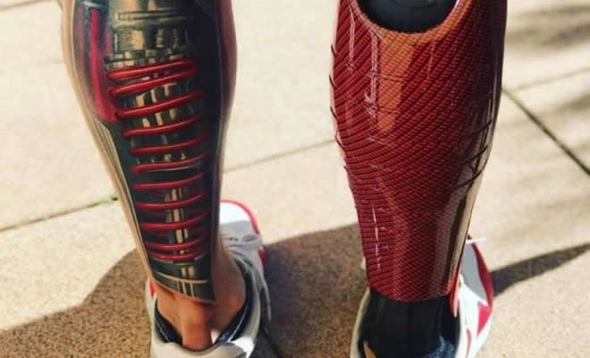 Isso sim que é tatuagem 3D